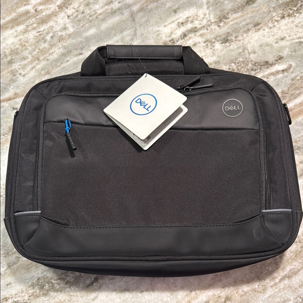 Dell Black Professional Laptop Bag with Durable Fabric
